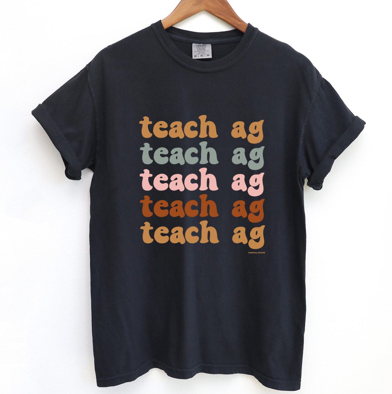 Groovy Teach Ag ComfortWash/ComfortColor T-Shirt (S-4XL) - Multiple Colors!
