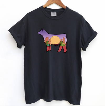 Desert Steer ComfortWash/ComfortColor T-Shirt (S-4XL) - Multiple Colors!