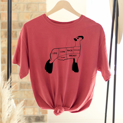 Lamb Cuts ComfortWash/ComfortColor T-Shirt (S-4XL) - Multiple Colors!