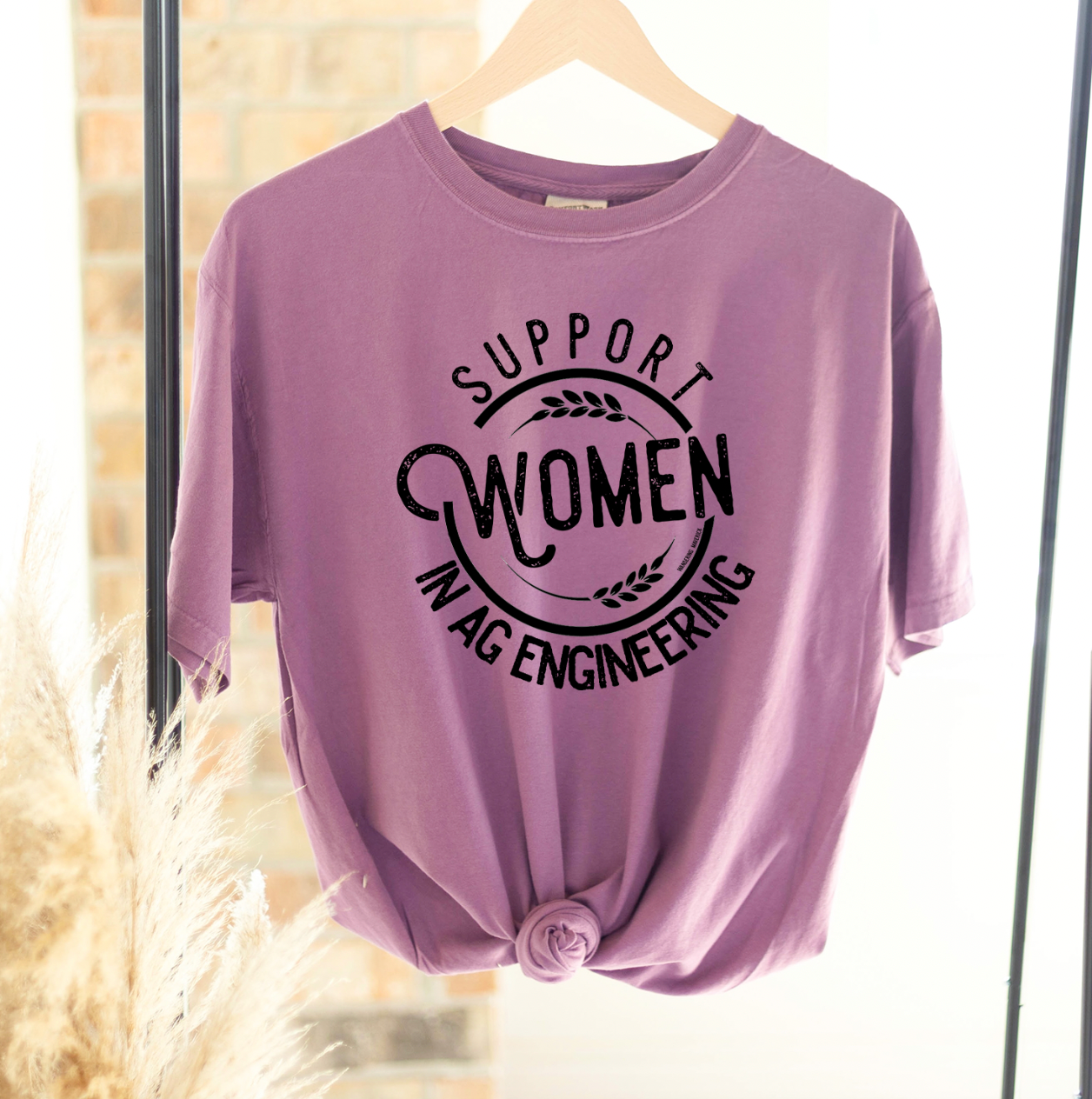 Support Women In Ag Engineering ComfortWash/ComfortColor T-Shirt (S-4XL) - Multiple Colors!