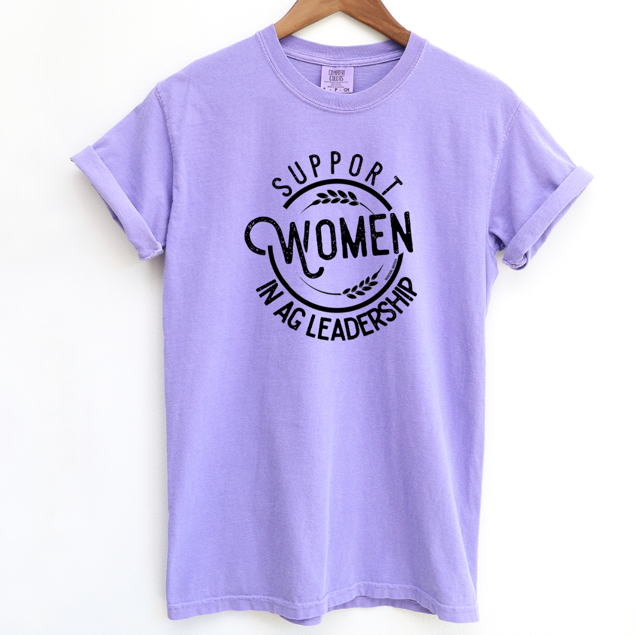 Support Women In Ag Leadership ComfortWash/ComfortColor T-Shirt (S-4XL) - Multiple Colors!