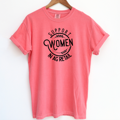 Support Women In Ag Retail ComfortWash/ComfortColor T-Shirt (S-4XL) - Multiple Colors!