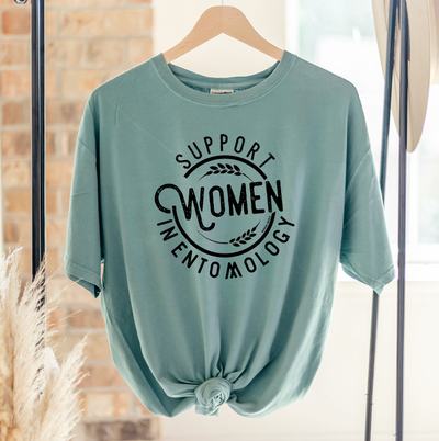 Support Women In Entomology ComfortWash/ComfortColor T-Shirt (S-4XL) - Multiple Colors!