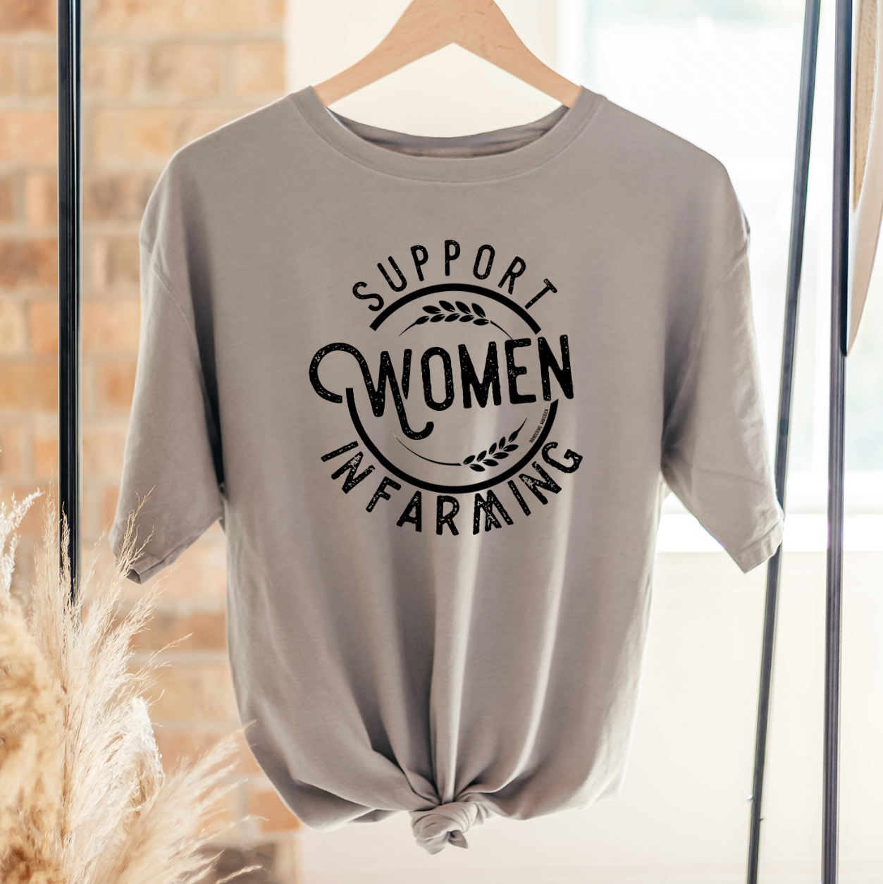 Support Women In Farming ComfortWash/ComfortColor T-Shirt (S-4XL) - Multiple Colors!