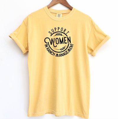 Support Women In Ranch Management ComfortWash/ComfortColor T-Shirt (S-4XL) - Multiple Colors!