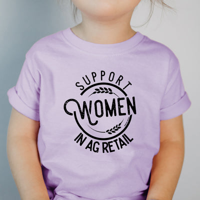 Support Women In Ag Retail One Piece/T-Shirt (Newborn - Youth XL) - Multiple Colors!