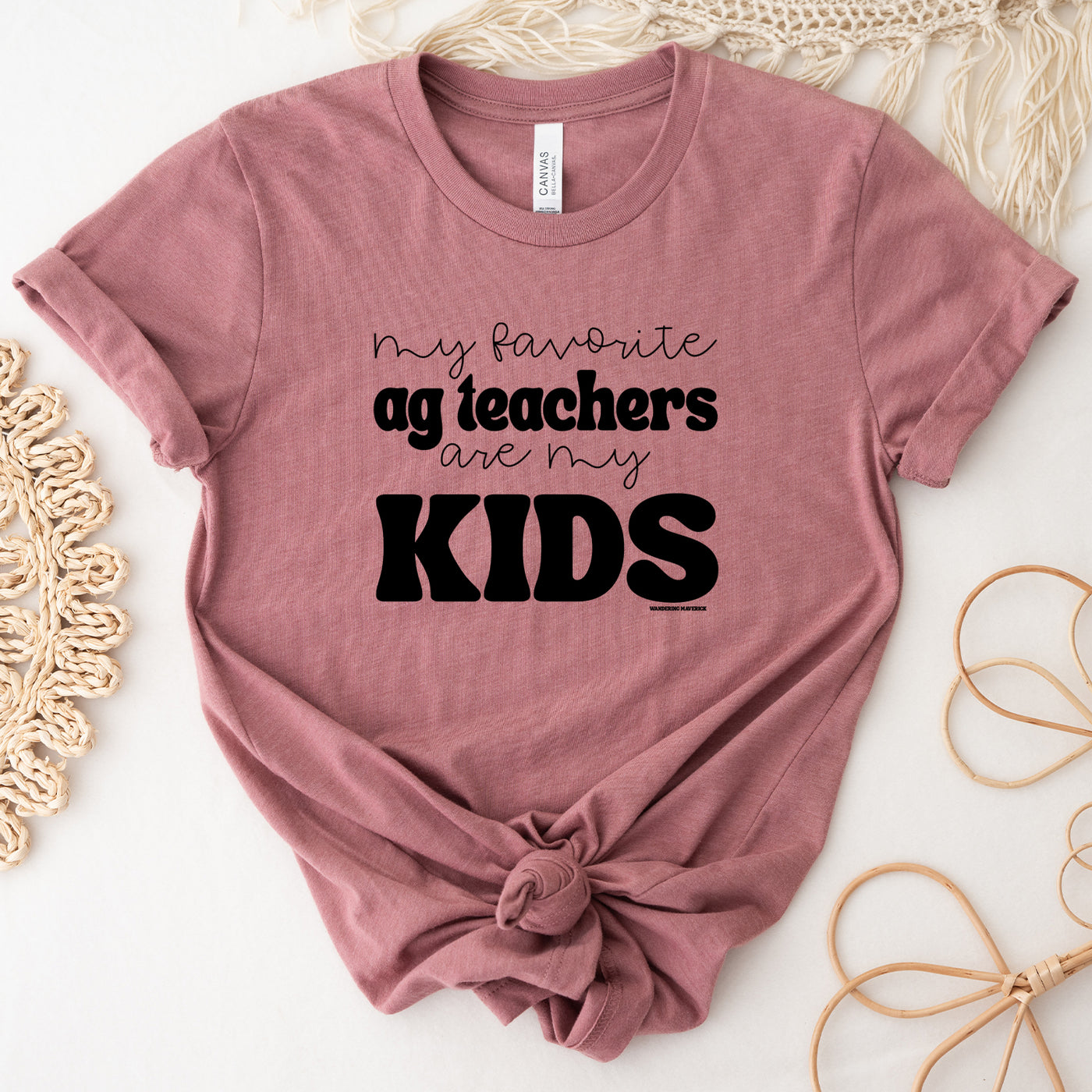 My Favorite Ag Teachers Are My Kids T-Shirt (XS-4XL) - Multiple Colors!