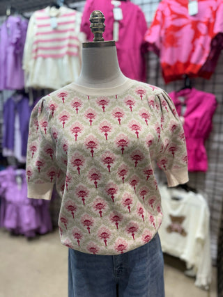 Garden Party Knit Top