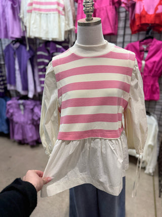 Sweet Like Spring Layered Top