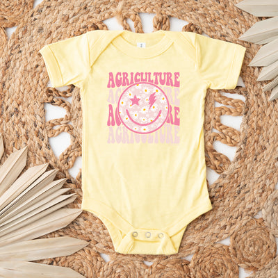 Groovy Daisy Agriculture One Piece/T-Shirt (Newborn - Youth XL) - Multiple Colors!