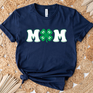 4-H Mom Clover– Bella Canvas T-Shirt