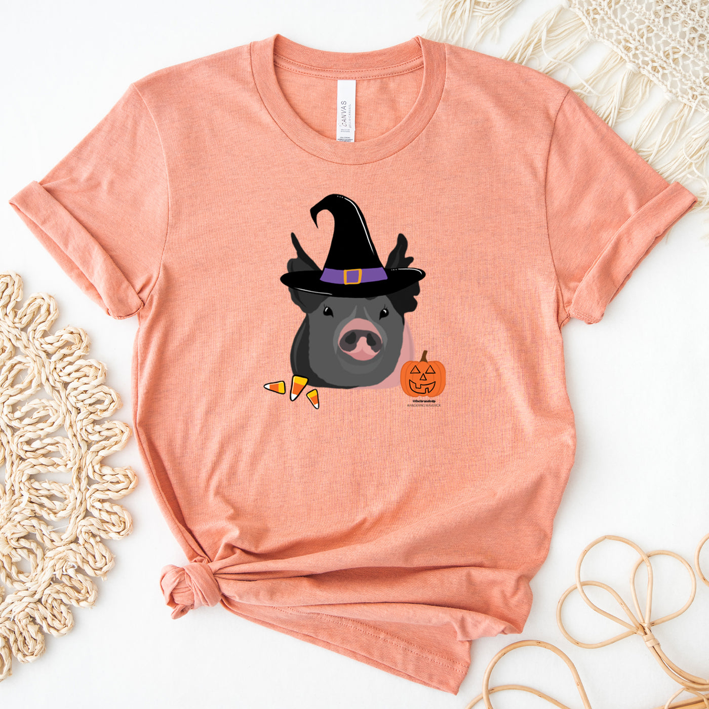 Halloween Pig T-Shirt (XS-4XL) - Multiple Colors!