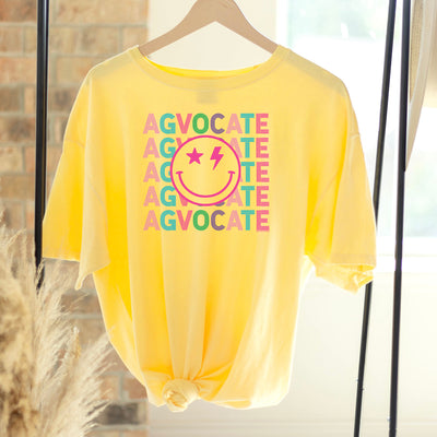 Agvocate Line Smile ComfortWash/ComfortColor T-Shirt (S-4XL) - Multiple Colors!