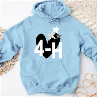 4-H Hearts And Stars – Hoodie
