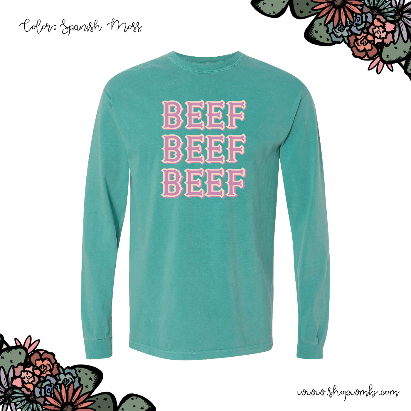 Western Beef LONG SLEEVE T-Shirt (S-3XL) - Multiple Colors!