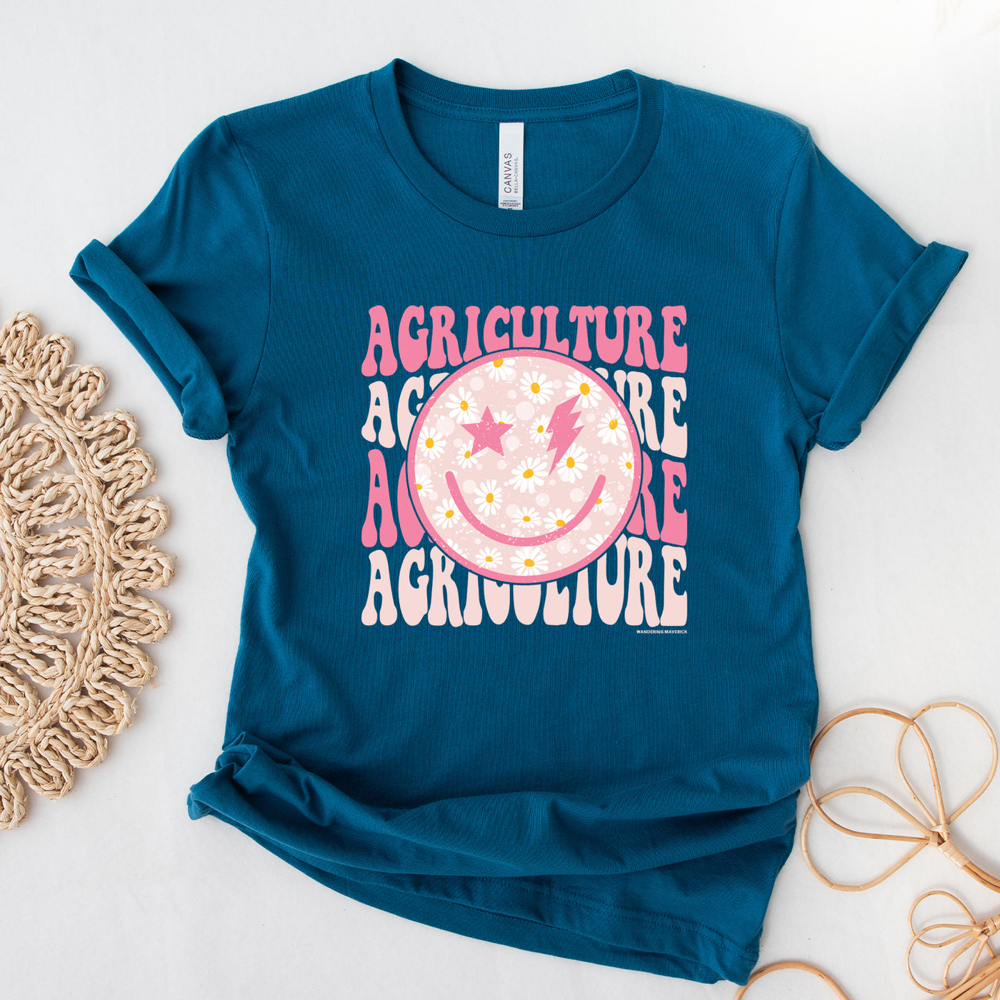 Groovy Daisy Agriculture T-Shirt (XS-4XL) - Multiple Colors!