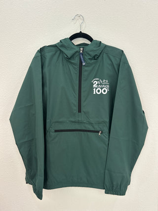 Support The 2% - Green Windbreaker