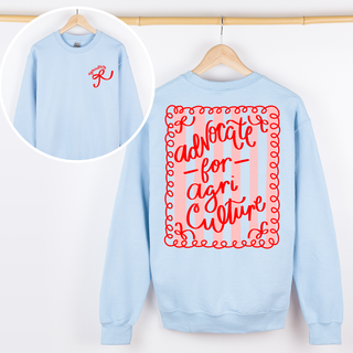 Agvocate Stripe/Bow - Crewneck Summer Warehouse Sale
