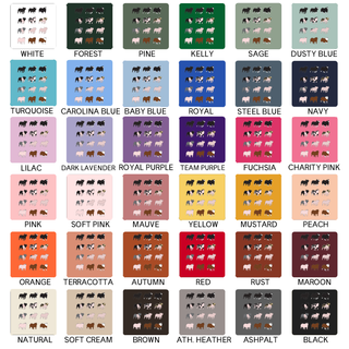 Pig Breeds – Bella Canvas T-Shirt