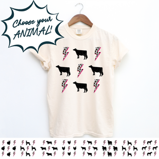 Bolt Animals - Choose Your Animal  – Comfort Colors T-Shirt