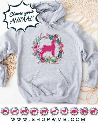 CACTUS WREATH ANIMALS - CHOOSE YOUR ANIMAL – Hoodie