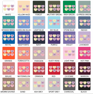 CANDY HEARTS - CHOOSE YOUR ANIMAL – Crewneck