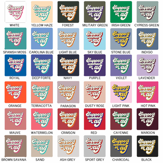 RETRO SUPPORT WOMEN IN AG - CHOOSE YOUR COLOR  – Crewneck