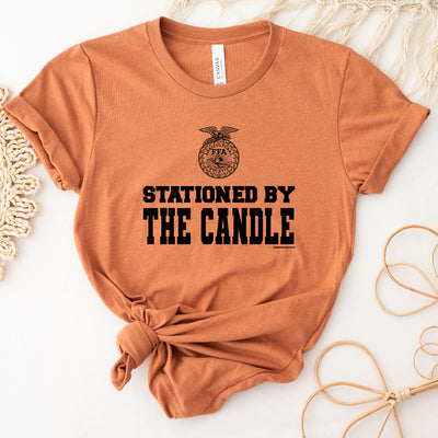 Stationed by the candle ffa T-Shirt (XS-4XL) - Multiple Colors!