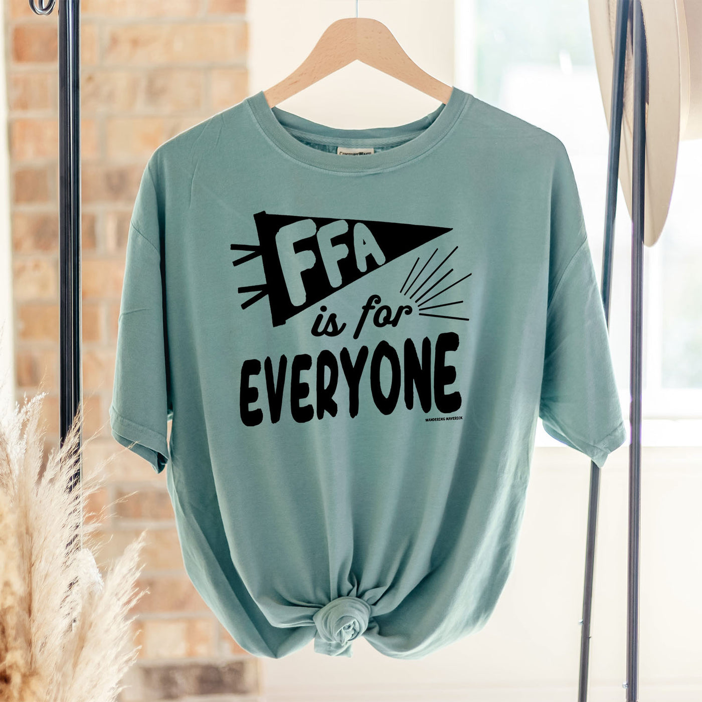 FFA is for everyone Black Ink ComfortWash/ComfortColor T-Shirt (S-4XL) - Multiple Colors!