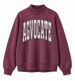 AGVOCATE Polka Dot - Multiple Colors - MOCK NECK
