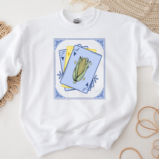 FFA Cards - White - Pink Friday Crewneck