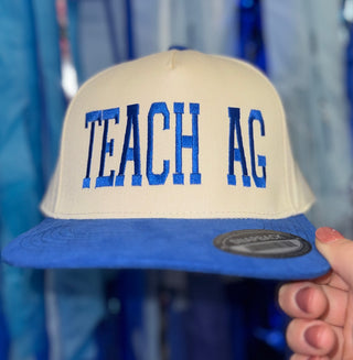 Royal Blue Teach Ag Varsity Hat