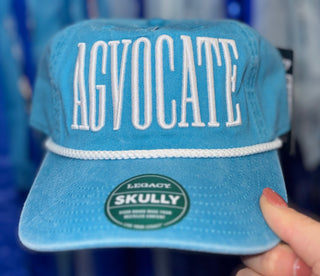 Turquoise Agvocate Rope Hat