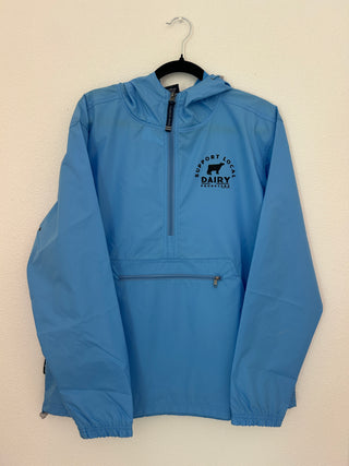 Support Local Dairy Producers - Carolina Blue Windbreaker