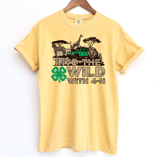 In To The Wild With 4-H– Comfort Colors T-Shirt