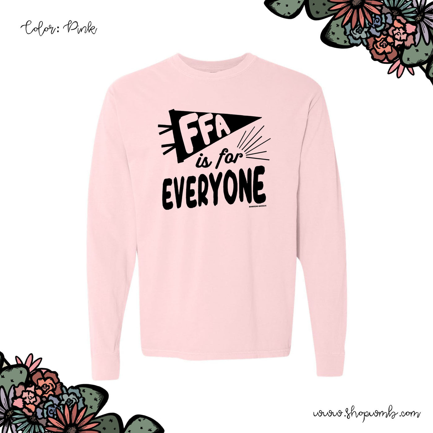 FFA IS FOR EVERYONE BLACK INK LONG SLEEVE T-Shirt (S-3XL) - Multiple Colors!