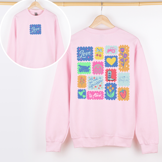 Love Stamp Crewneck - DOORBUSTER