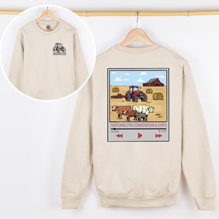 National FFA Playlist – Front & Back - Crewneck