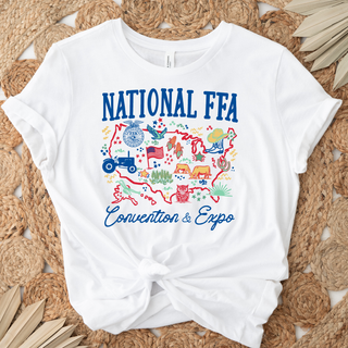 National FFA USA White - T-SHIRT DOORBUSTER!