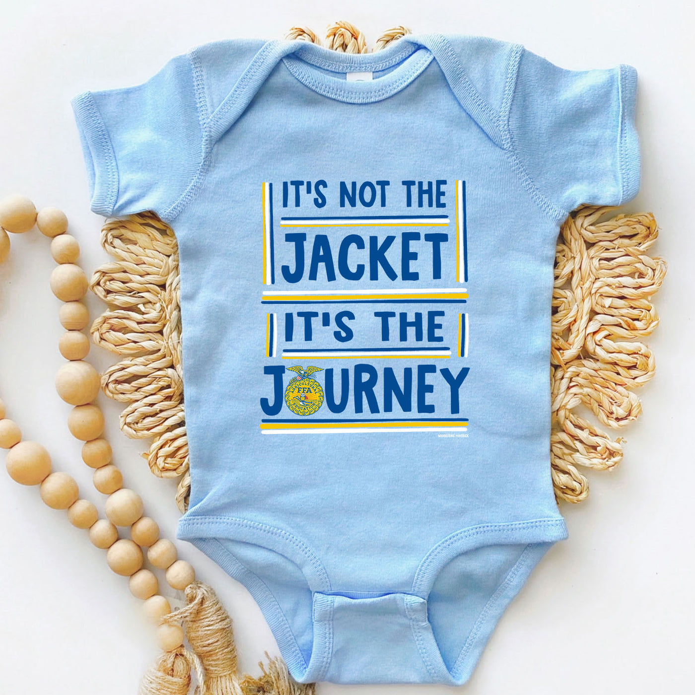 It's not the jacket it's the journey One Piece/T-Shirt (Newborn - Youth XL) - Multiple Colors!
