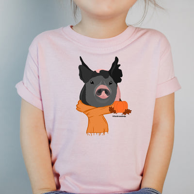 Fall Pig One Piece/T-Shirt (Newborn - Youth XL) - Multiple Colors!