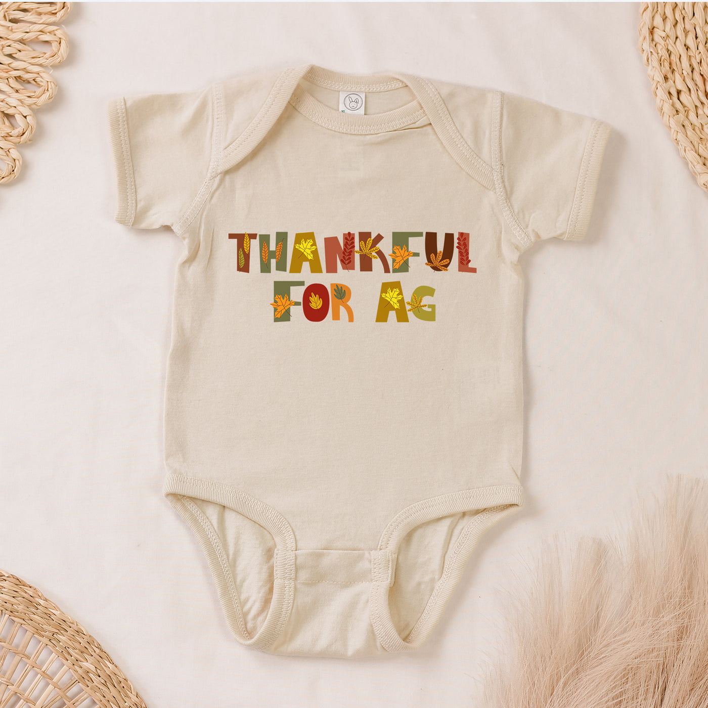 FALL THANKFUL FOR AG One Piece/T-Shirt (Newborn - Youth XL) - Multiple Colors!