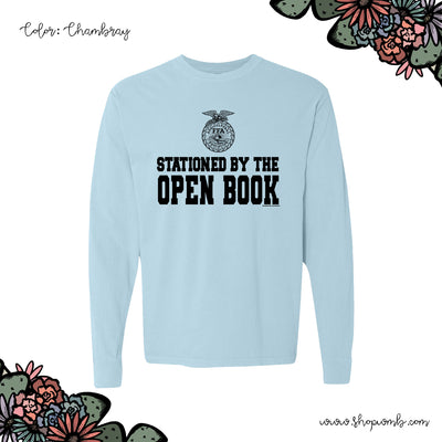 STATIONED BY THE OPEN BOOK FFA LONG SLEEVE T-Shirt (S-3XL) - Multiple Colors!