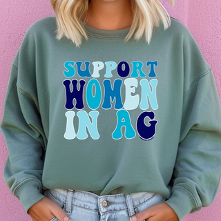 Ocean Support Women in Ag – Crewneck