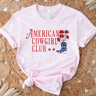 American Cowgirl Club– Bella Canvas T-Shirt