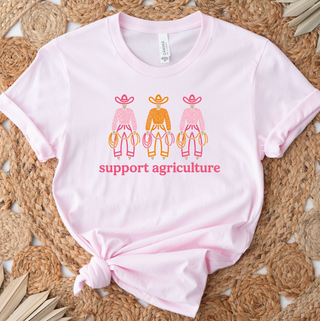 Pink Cowboys - Support Agriculture – Bella Canvas T-Shirt