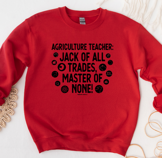 Ag Teacher Jack Of All Trades Black Ink  – Crewneck