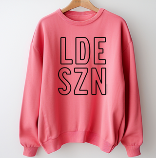LDE SZN Black Ink  – Crewneck