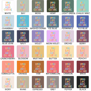 Long Live Agriculture Colorful – Infant/Toddler/Youth