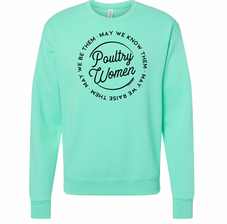 Poultry Women - Pink Friday Crewneck